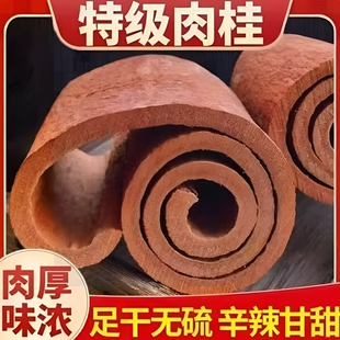 正宗广西肉桂特级中药材桂皮干货一级玉桂粉商用卤料正品紫油大料