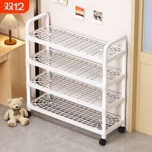鞋架多层家用门口简易鞋柜可移动多功能置物架宿舍桌下鞋子收纳架