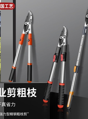 德国精工大剪刀修枝剪果树树枝剪刀粗枝剪大力剪家用园林工具园艺