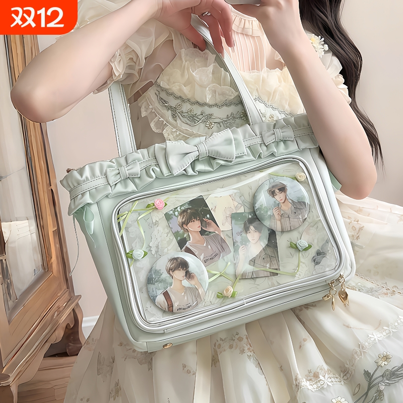 洛丽塔仙气穿搭二次元痛包单肩包