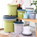 花Deepot加厚四季 树脂塑料大花盆阳台种植庭院 加仑盆控根透气月季