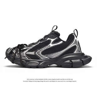 冬季 黎世家增高鞋 女透气休闲十代3XL男厚底本运动跑步鞋 老爹鞋