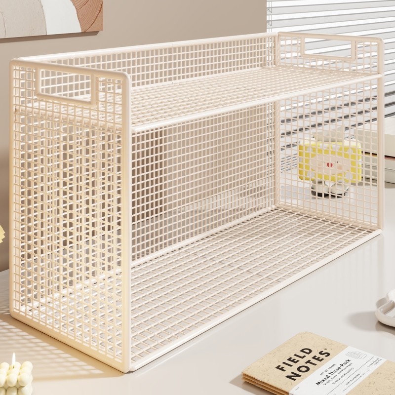 桌面书架置物架书桌书柜办公台面不占地方阅读架窗台贴墙立体书架