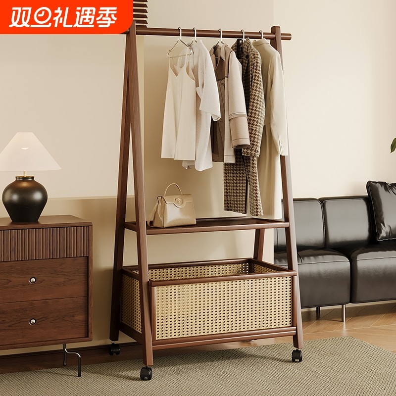 衣架落地卧室家用挂衣架多功能