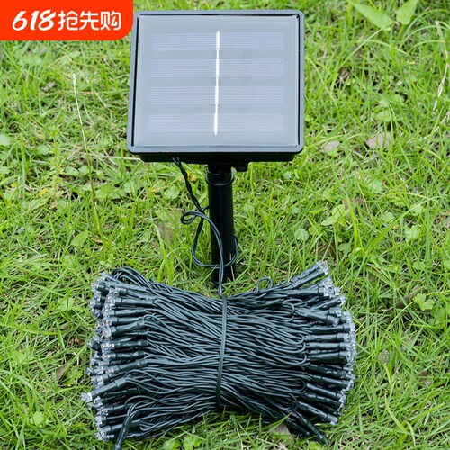 太阳能七彩变色彩灯带闪灯串灯