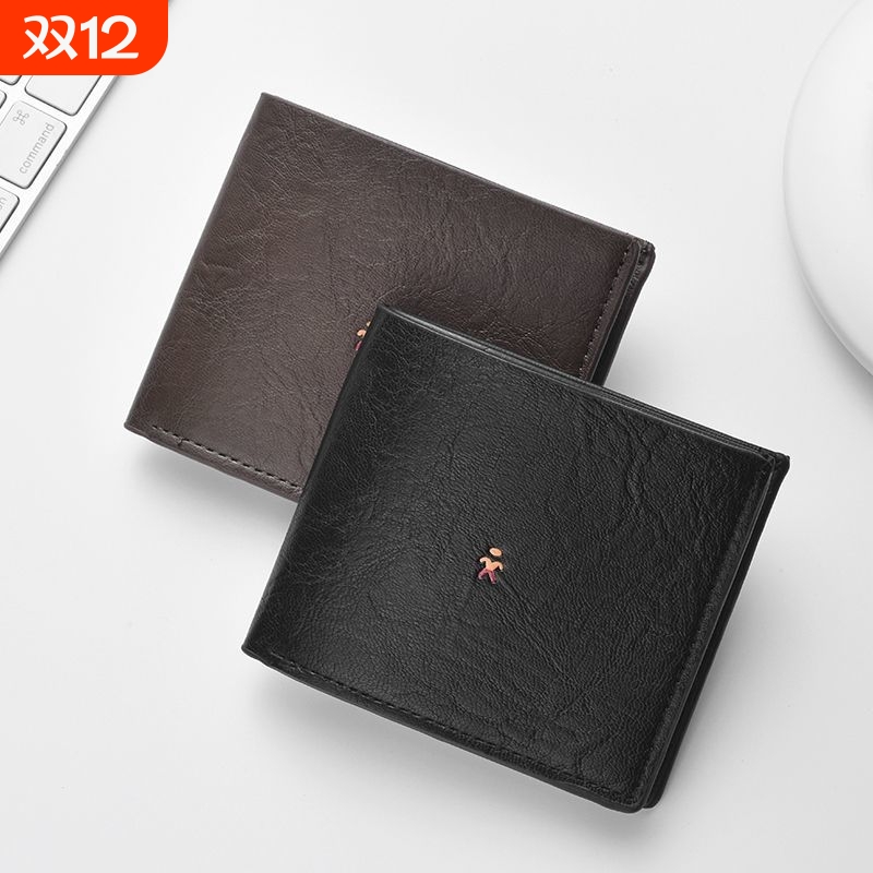 真软皮经典短款钱包2026新款手工多卡位大容量卡夹卡包身份证收纳