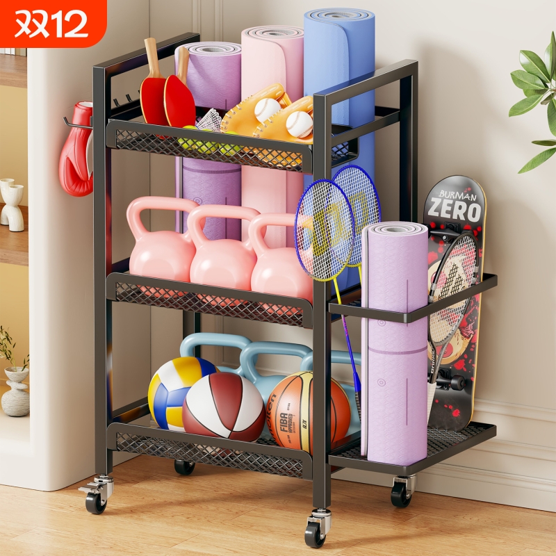 健身器材收纳神器哑铃架