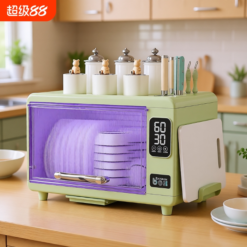 厨房消毒碗架碗筷餐具收纳架