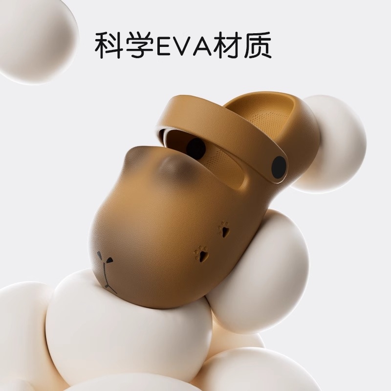 儿童拖鞋洞洞鞋2025新款拖鞋夏季防滑室外亲子凉拖鞋女童