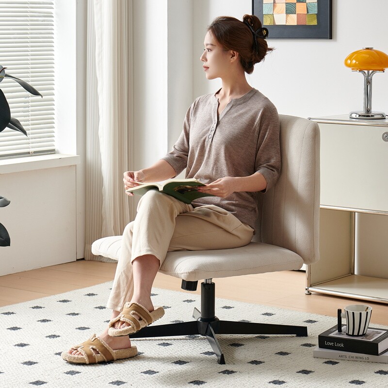 家用单人沙发电脑椅人体工学久坐椅子卧室化妆椅梳妆电竞扶手办公