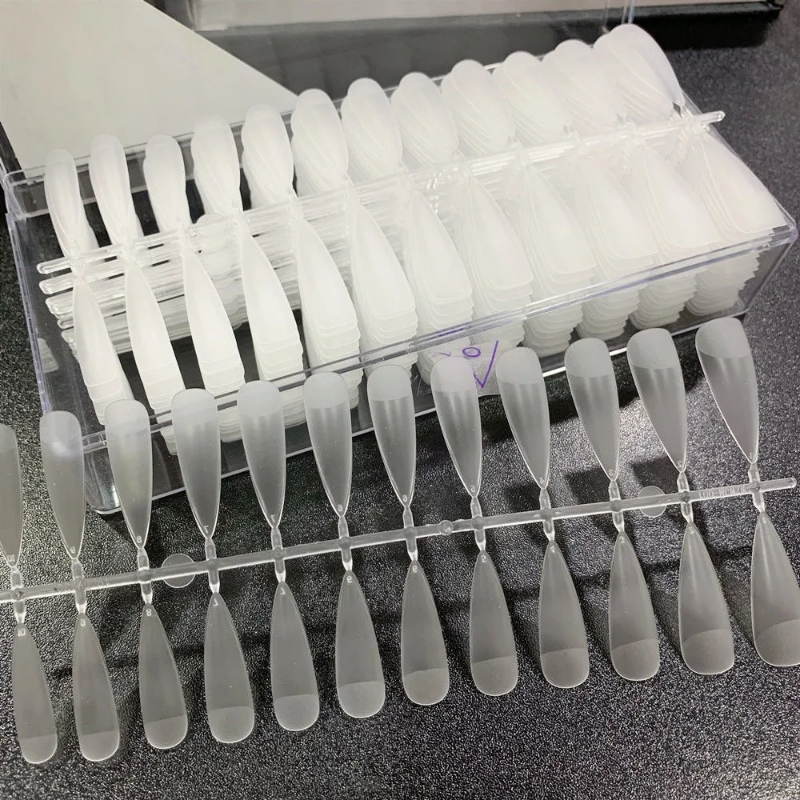 超薄无痕免刻磨砂甲片