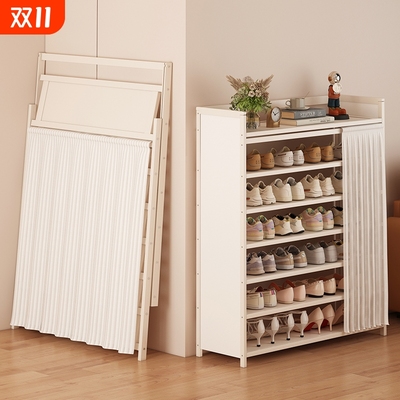 简易折叠鞋架子家用门口多层2025