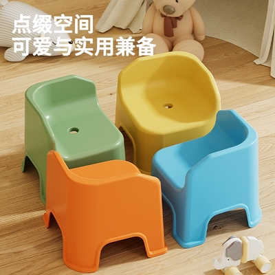 婴幼儿童塑料小凳子靠背椅