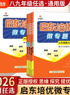 启东培优微专题初中七八九年级