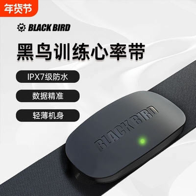 黑鸟双模心率胸带支持蓝牙ANT+户外骑行运动健身Blackbird心率带