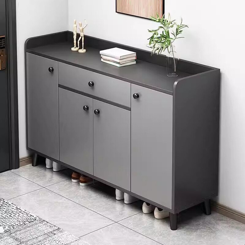 鞋柜家用门口2026爆款入户储物柜室内玄关收纳柜一体靠墙鞋架多层