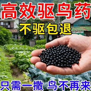 驱鸟高效 药赶鸟神器新型驱喜鹊麻雀克星菜地果园阳台驱鸟药菜园