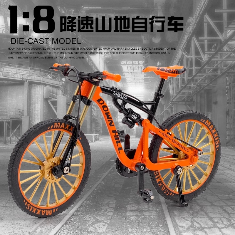 合金18软尾山地车模型