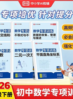 数学物理专项训练二元一次方程