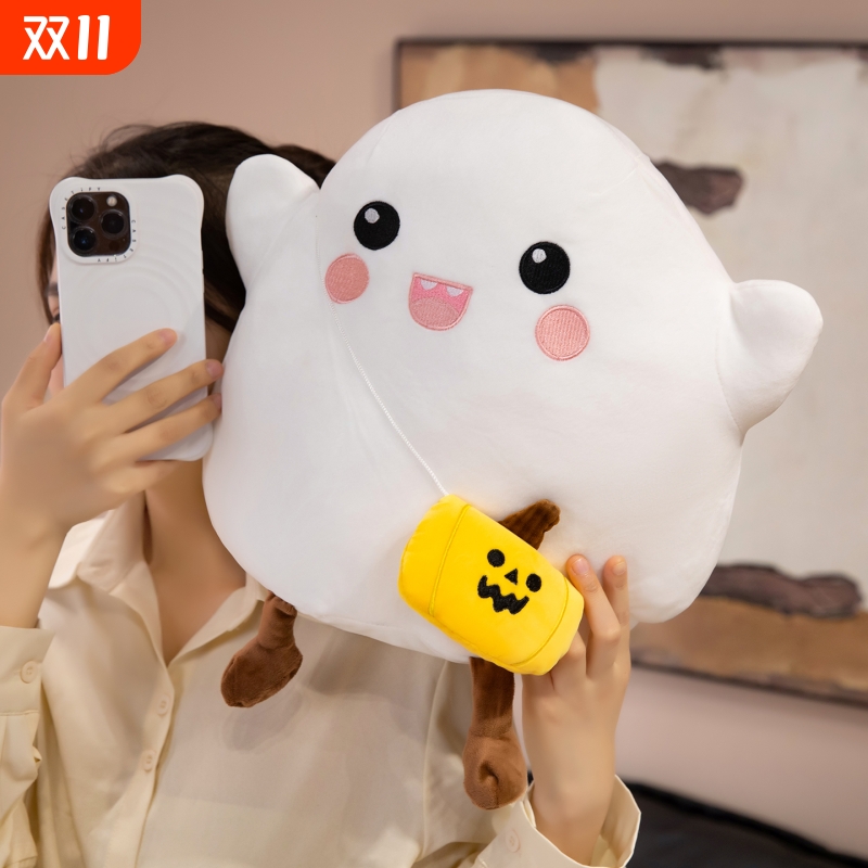 可爱卧室摆件柔软南瓜抱枕