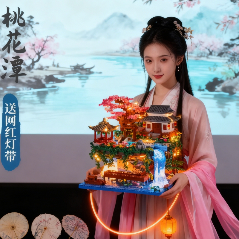 【热销】树屋系列积木玩具