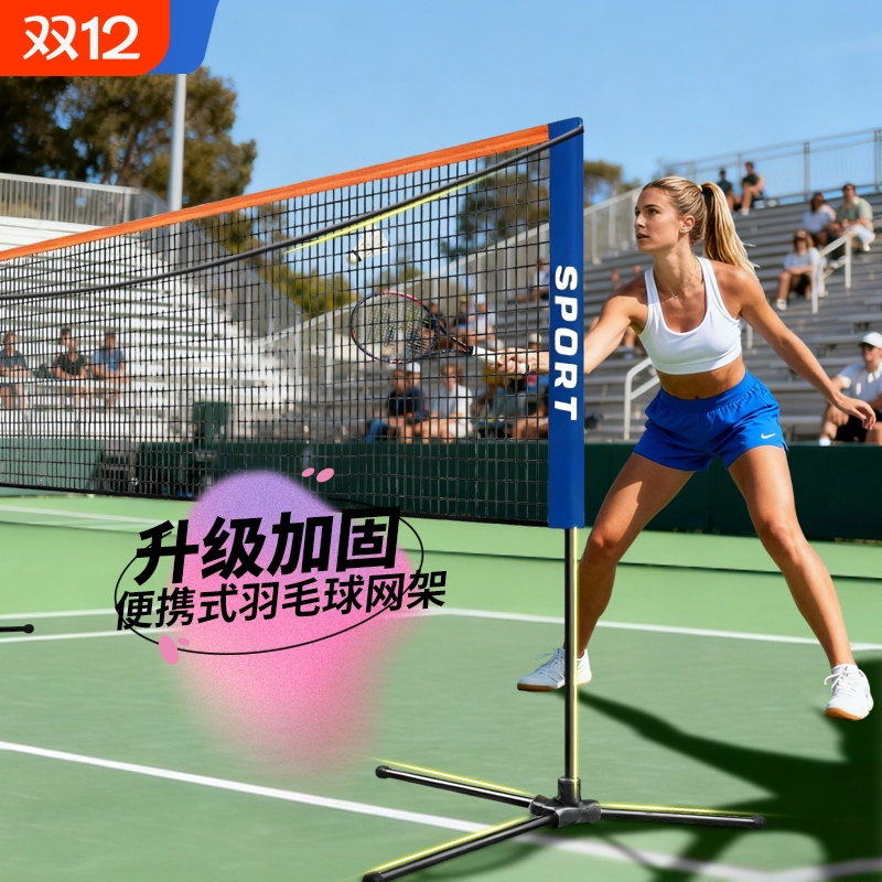羽毛球网架便携式|超3000次加购