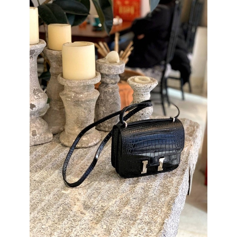 爱马女仕斜挎包女包新款黑色包包女款斜挎小包康康包包鳄鱼纹包包,箱包皮具/热销女包/男包,小方包,淘宝优惠券,粉丝福利购,淘宝优惠卷