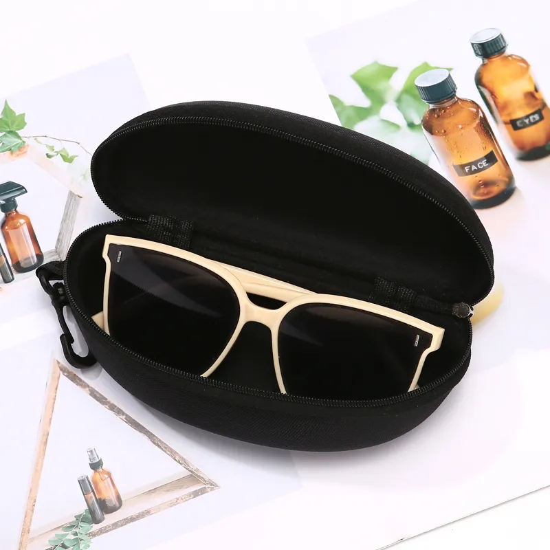 太阳镜收纳包便携式女墨镜盒镜夹保护套随身时尚近视镜盒