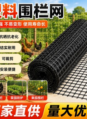 塑料围栏网养鸡围网养殖防护