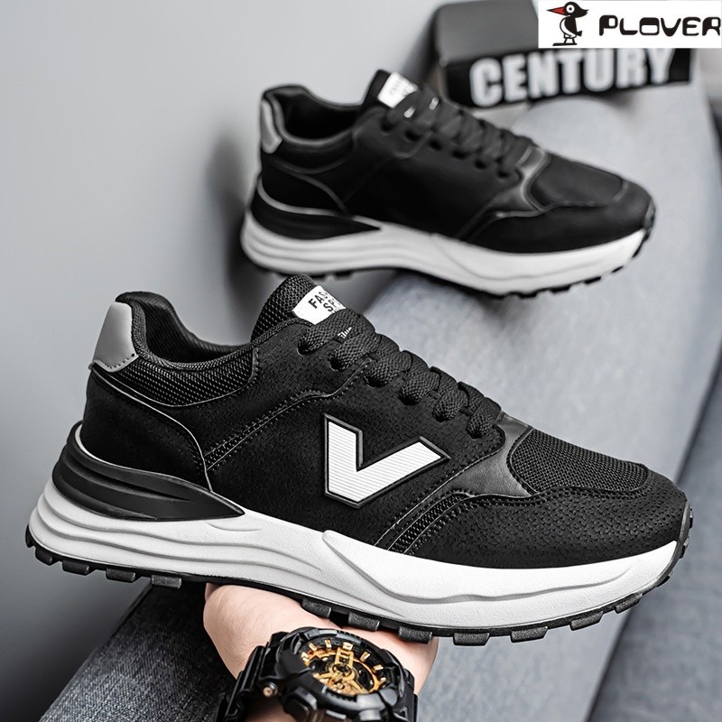 啄木鸟新款休闲透气百搭低帮学生跑步鞋运动鞋老爹鞋加绒舒适潮流