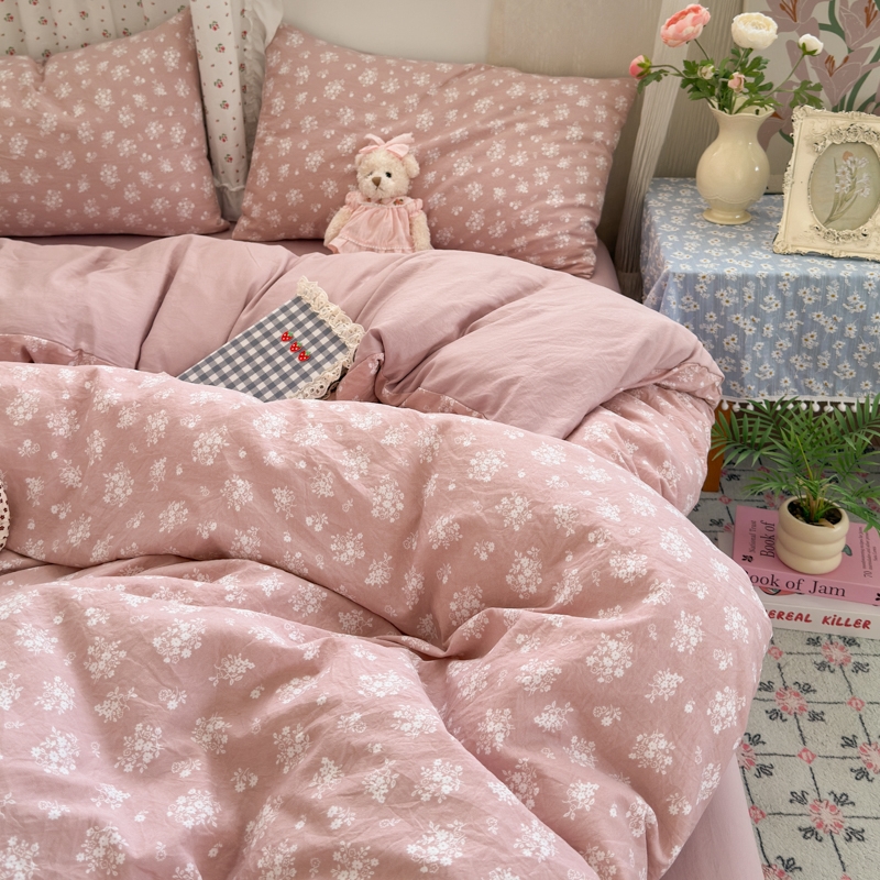 A类加厚水洗棉被套单件磨毛单人被单150x200x230cm被罩双人被子套