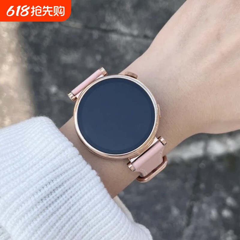 华强北ST4MINI新款41mm女智能手表蓝牙通话运动支付手环情