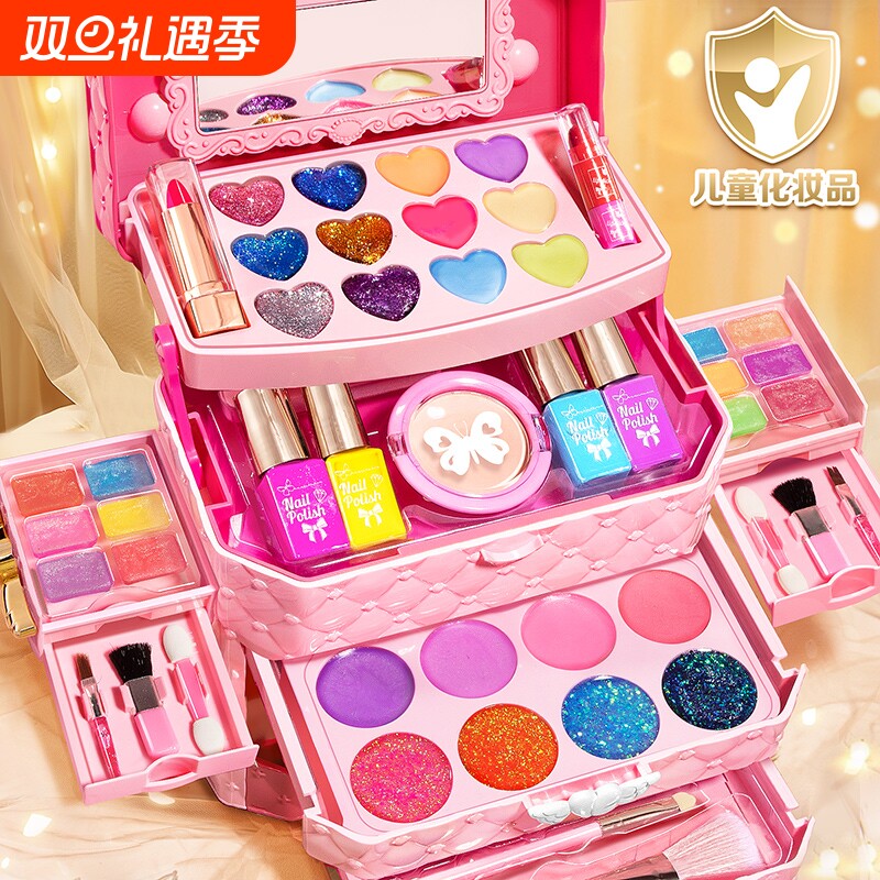 儿童无毒彩妆套装礼盒化妆品小女孩子的玩具公主正品全套女童宝宝