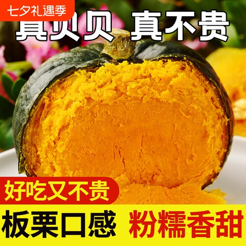 贝贝南瓜板栗味新鲜现摘