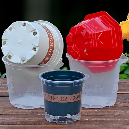 绿萝花盆懒人自动吸水双层套