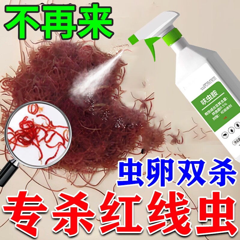 除水虫灭杀蚯蚓药卫生间厕所有虫子浴室下水道红线虫杀虫剂除虫剂