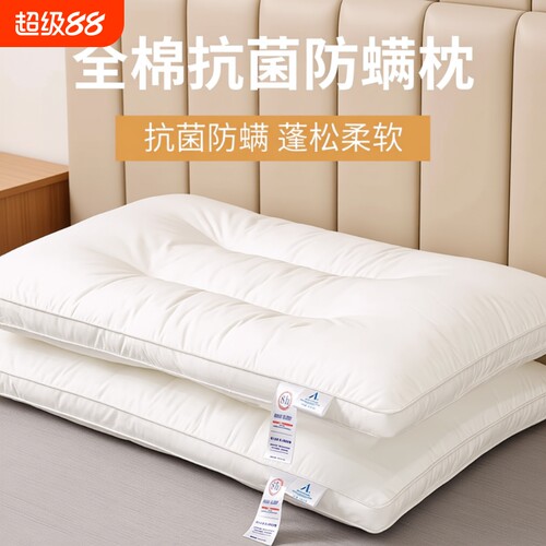 枕头枕芯一对家用护颈椎助睡眠