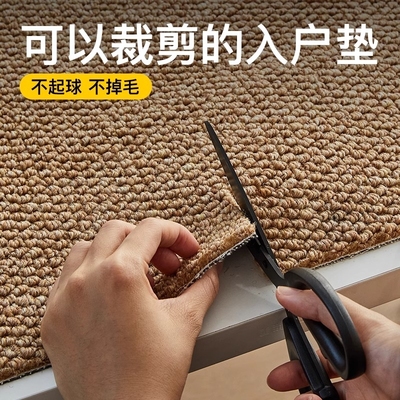 新款仿剑麻门垫进门口地毯脚垫