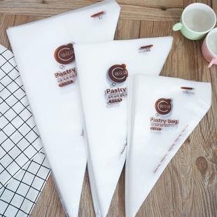 裱花袋加厚一次性挤奶油袋子蛋糕曲奇饼干商用烘焙工具食品级花嘴