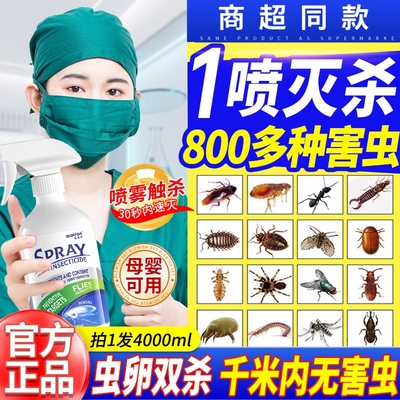 呋虫胺喷雾灭蟑螂床上专用
