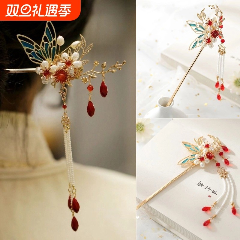 简约现代国风配饰百搭新娘发簪