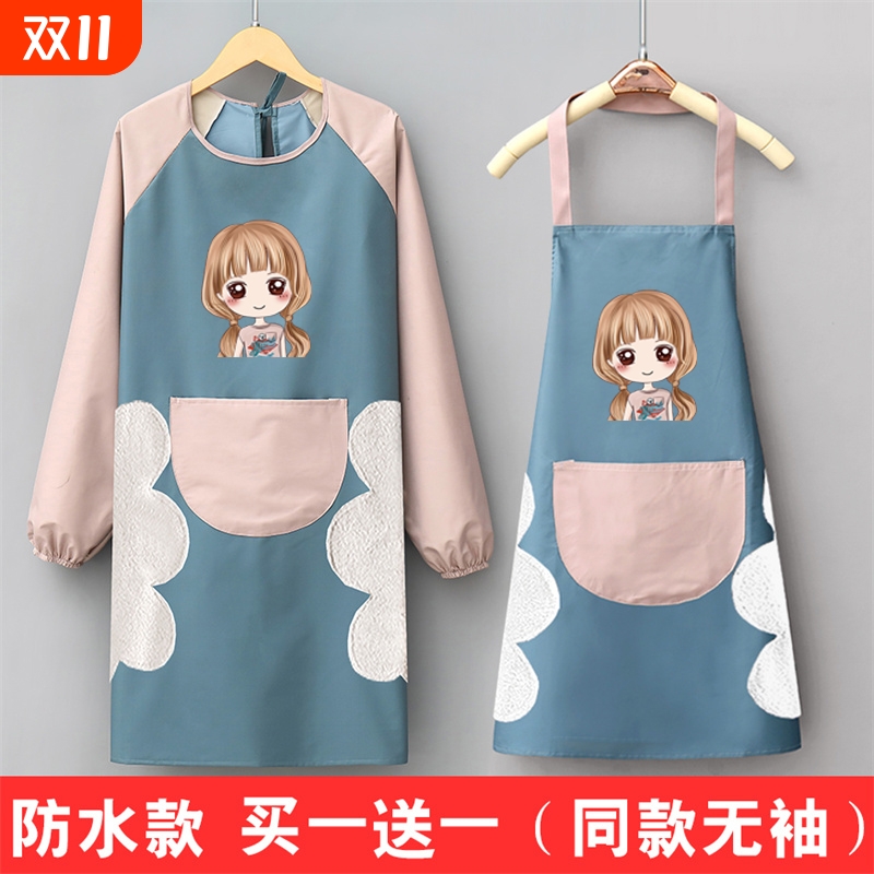 防水长袖厨房围裙|超1000次加购