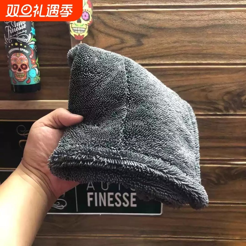 小辫子双面款收水毛巾擦车巾超级吸水不掉毛结构不伤车漆