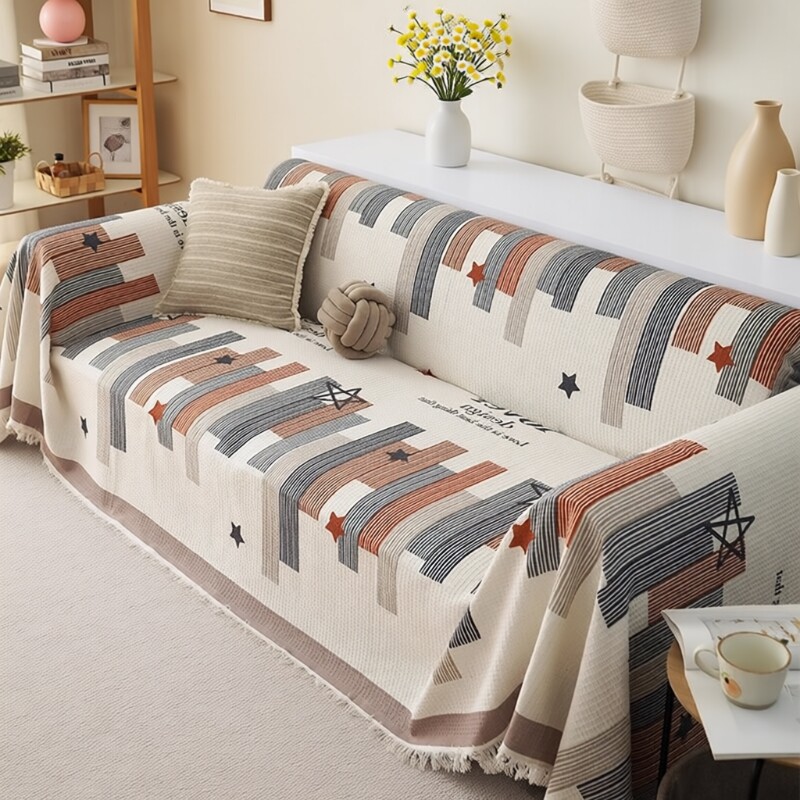 2025猫抓沙发盖布巾盖毯全盖包万能垫子套罩巾客厅四季通用垫防滑