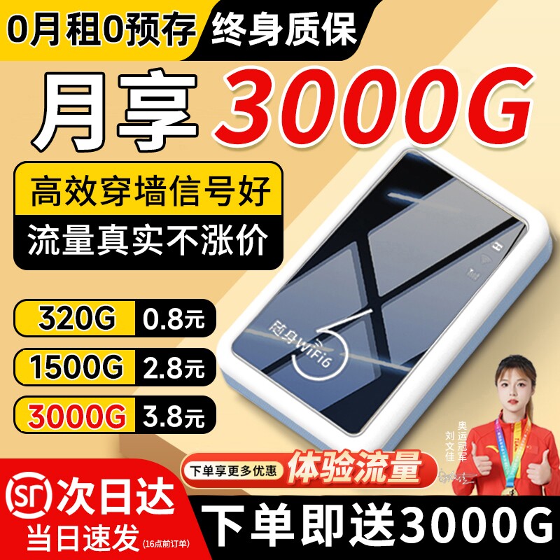 智能wifi移动无线wifl6便携式免插卡2026新款路由器全国