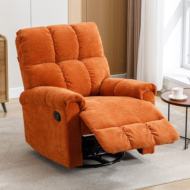 头等太空舱沙发电动单人躺椅小户型客厅多功能懒人美甲布艺摇摇椅