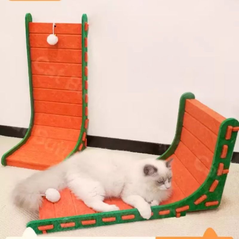 立式猫抓板L型大号加厚猫爪板毛毡耐磨不掉屑耐抓猫咪玩具用品