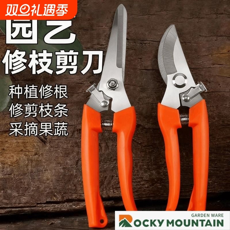 修枝剪粗枝剪树枝剪绿植强力园艺剪修剪树枝果树园林工具园艺剪子