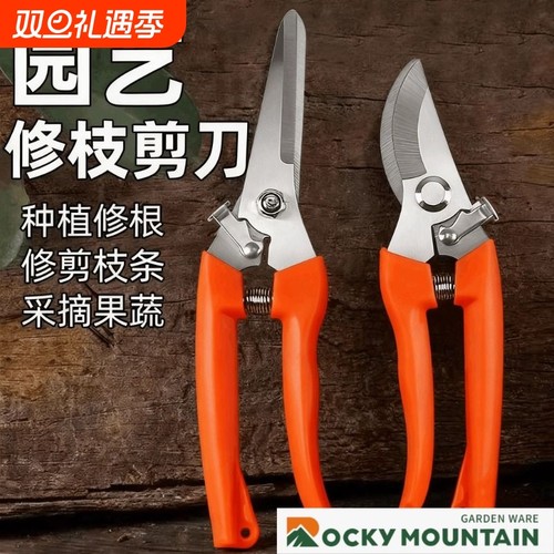 修枝剪粗枝剪树枝剪绿植强力园艺剪修剪树枝果树园林工具园艺剪子