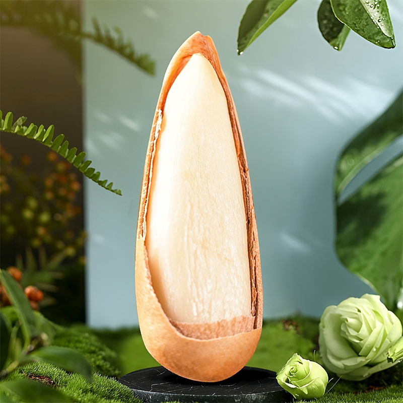 手剥巴西松子阿富汗新货500g大颗粒零食坚果旗舰店小包装罐装原味